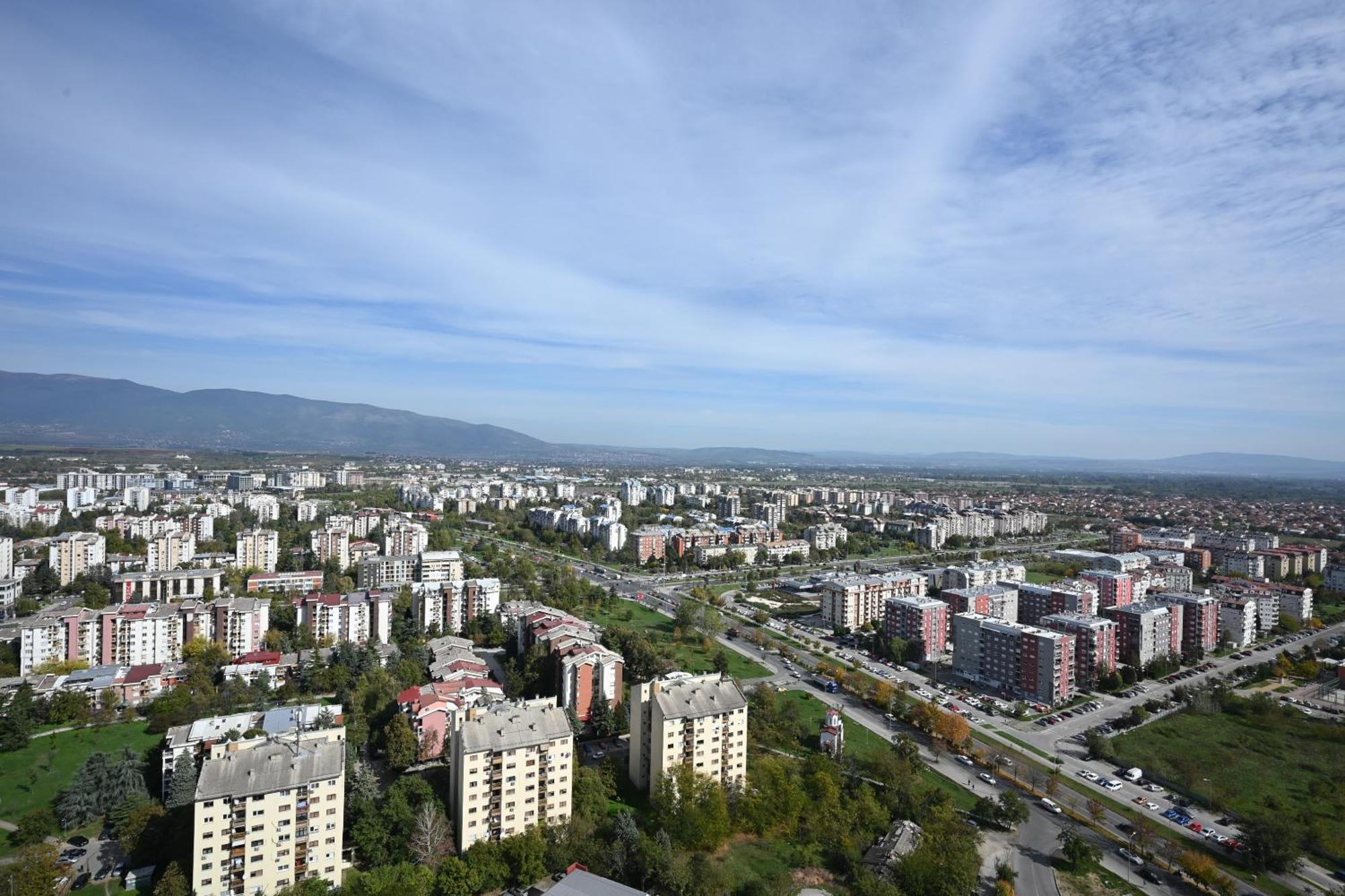 Alfred Sky Smart Apartment 29Th Spa Included Skopje Luaran gambar